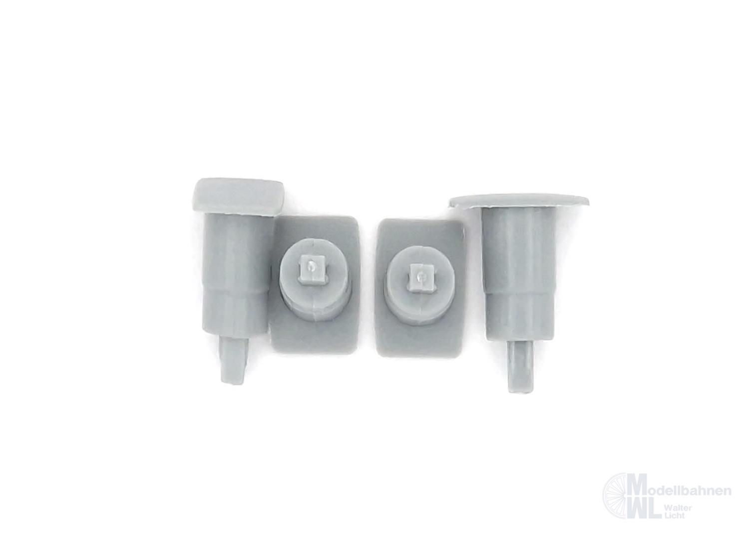 Märklin Ersatzeile E146179 - ERSATZTEIL: Puffer, rechteck grau 4 St